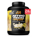 MuscleTech Whey Protein Powder (Banana Cream 5LB) - Nitro-Tech Whey Protein Isolate Smoothie Mix for Lean Muscle & Fast Recovery - 24g of Whey Gold Protein for Women & Men - Gluten-Free