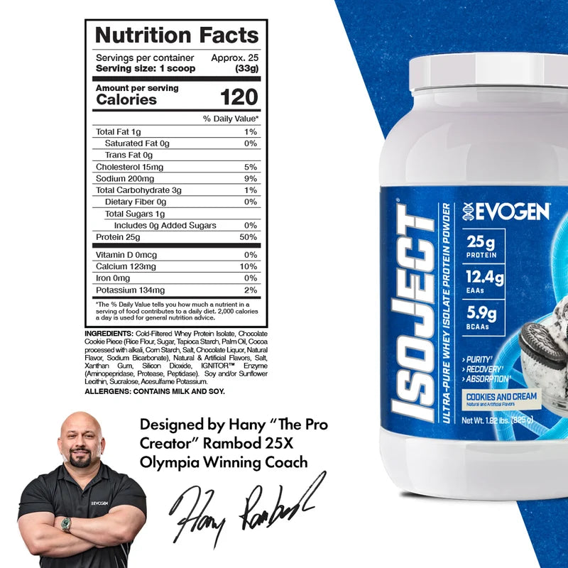 Evogen Isoject - Whey Protein Isolate